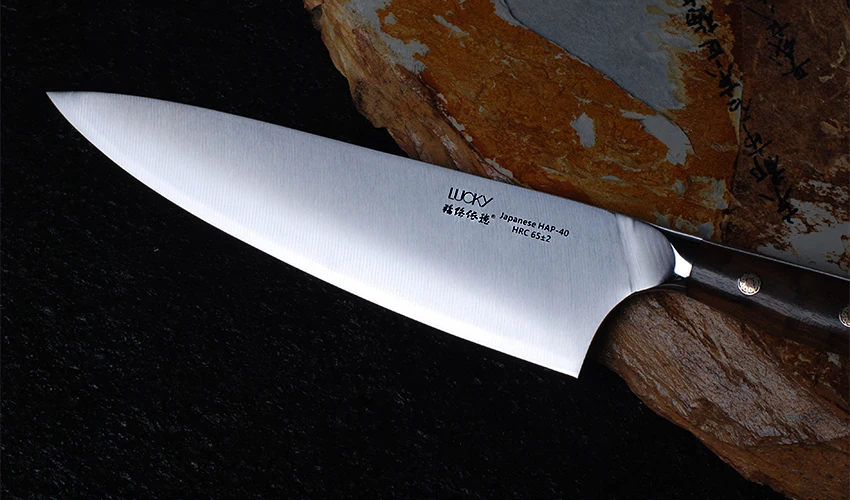 Gyuto, кухонный нож шеф-повара, японский HAP40, сталь, Высокоуглеродистая сталь, Кливер, филе для мяса, рыбы, нарезка, разделочный нож для приготовления пищи 28