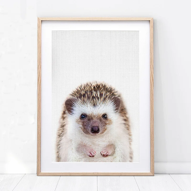 Настенное украшение для детской комнаты рисунок овец Маков акварельных животных