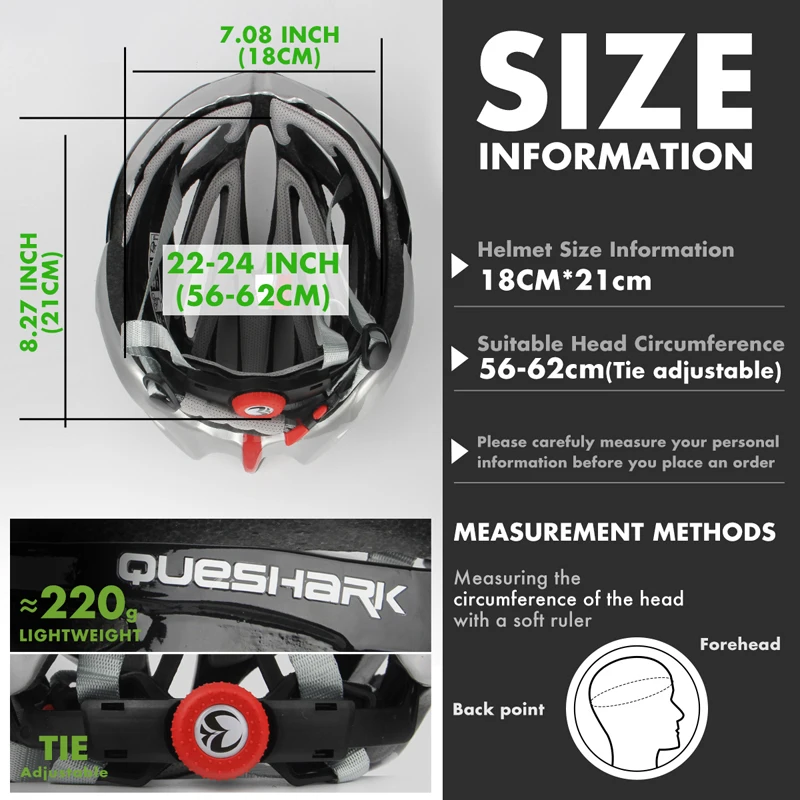 Велосипедные шлемы QUESHARK для езды на велосипеде белые горном велосипедные мужчин