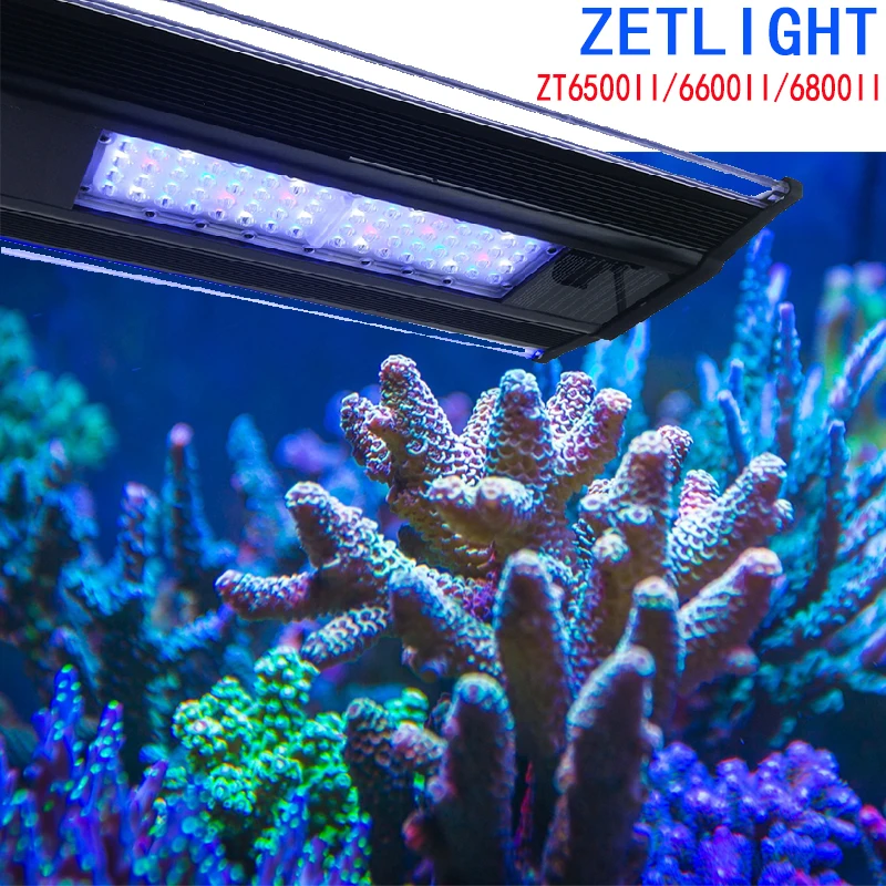 구매 ZETLIGHT-Qmaven 산호초 수족관 조명, 해양 수족관 조명 ZT6500II 6600II 6800II 일출 수족관 액세서리 물고기 탱크 조명