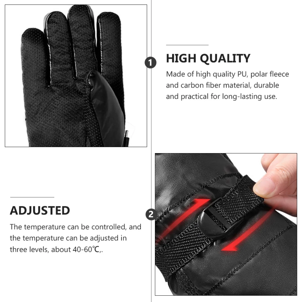 

1 Pair Heating Motorcycle Electromobile Electric Hand Warmer