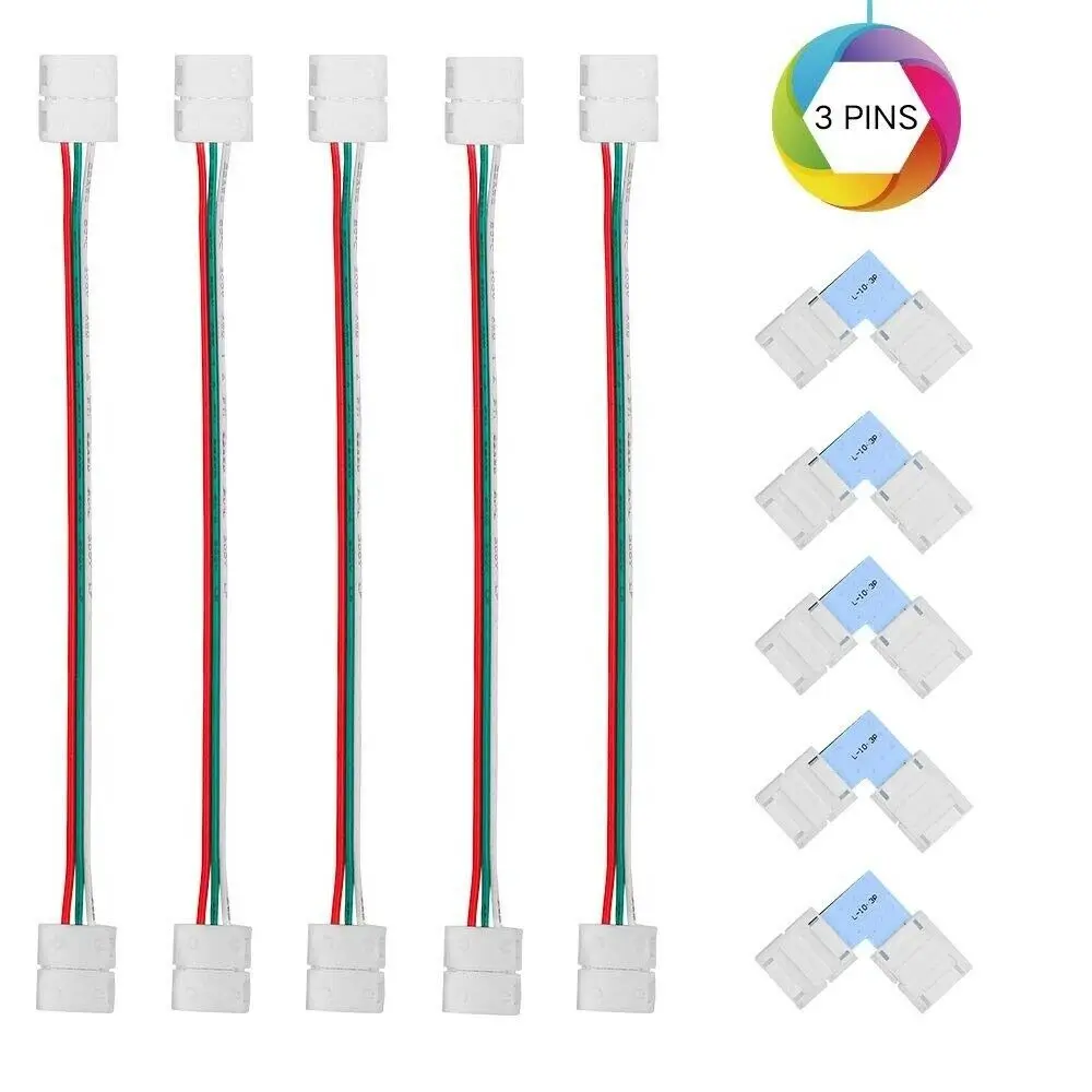 type B RGB 3528 5050 4Pin светодиодный светильник комплект ленточных соединителей PCB кабель PCB Зажим адаптер, предоставляет Большинство деталей для DIY - Цвет: type B