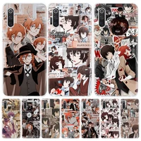 bungo stray dogs poster silicon phone case for xiaomi redmi note 10 9 8 9s 8t 7 6 5 6a 7a 8a 9a 9c pro customized cover coque