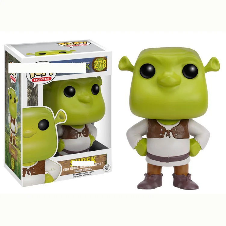 

1 Pop Monster Shrek Animation Comics Related Products Handmade Toy 278#