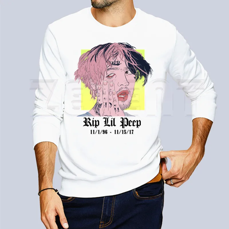 Lil мужская толстовка с открытым носком в стиле хип хоп принтом рэпа и музыки