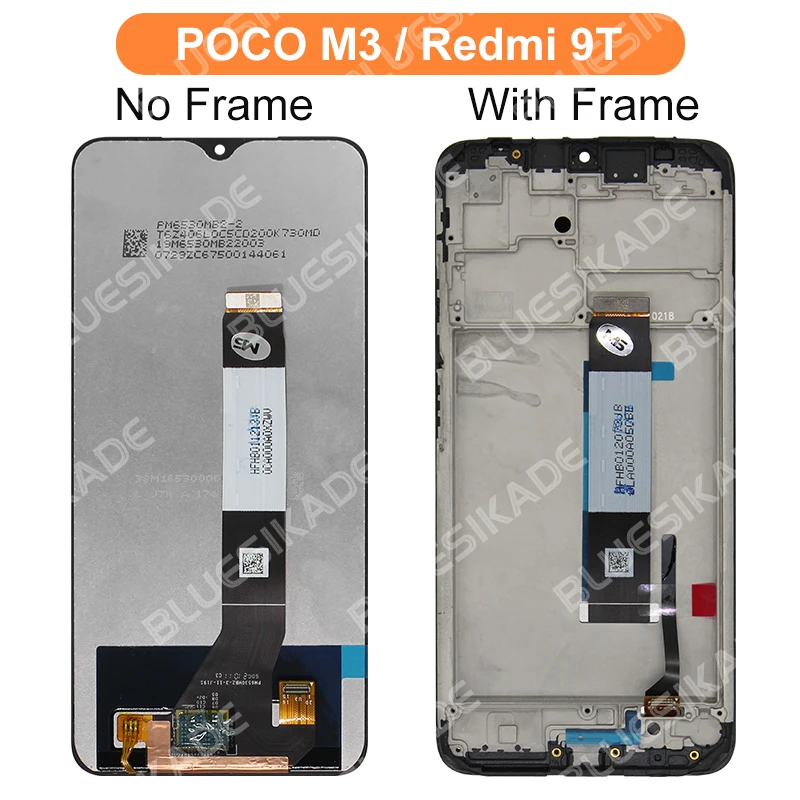 Оригинальный ЖК-дисплей для XIAOMI Poco M3 Redmi 9T сенсорный экран дигитайзер Xiaomi POCO Pro 5G LCD