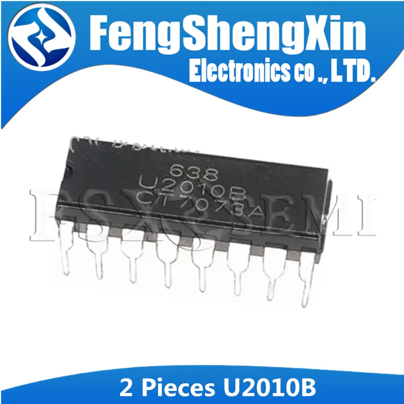 

2pcs/lot U2010B DIP16 DIP U2010 DIP-16 2010B DIP Phase-control IC