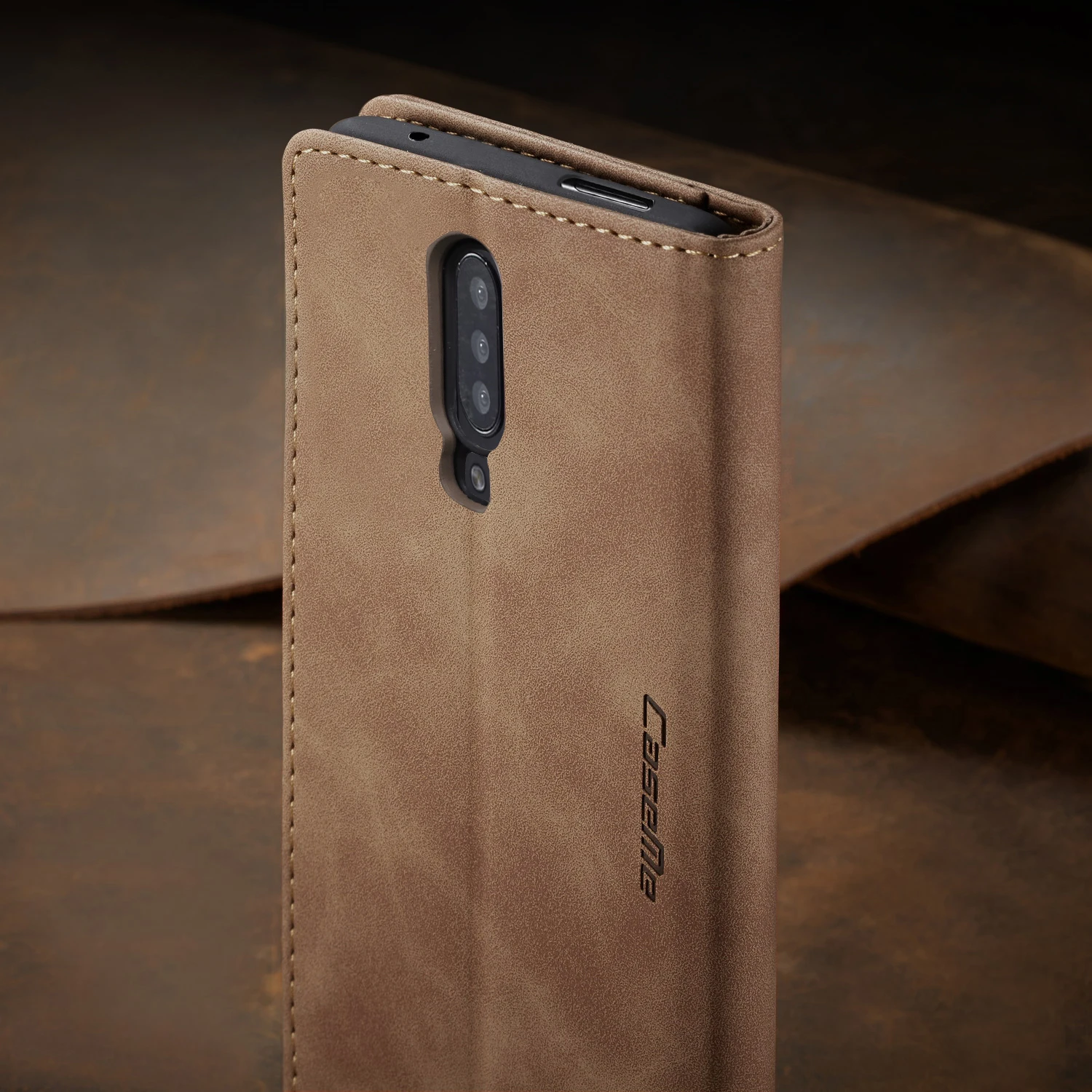 Caseme Ретро раскладушка для OnePlus Seven Чехлы мобильных телефонов могут быть вставлены