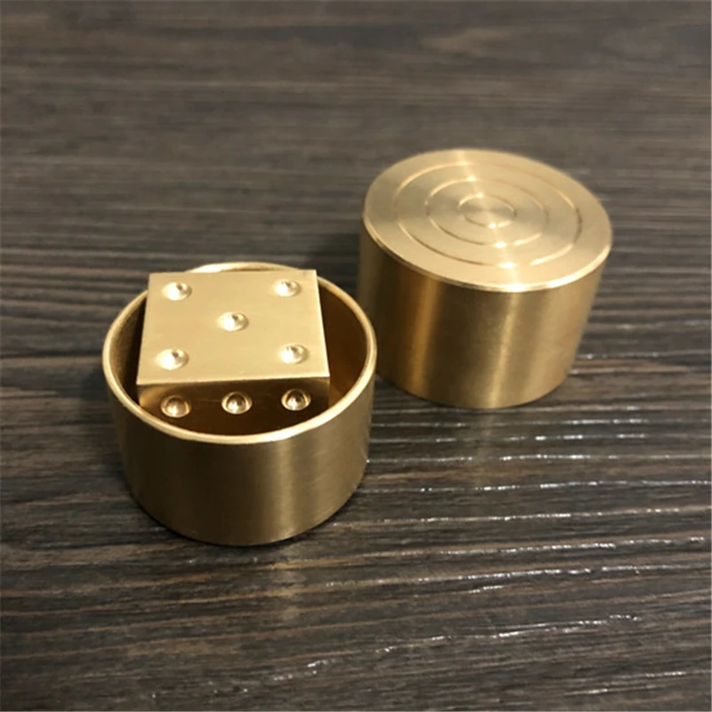 Troquel de metal para trucos de Magia, dados de primeros planos, predicci&oacute;n de n&uacute;meros, Magia, metalismo, accesorios de utiler&iacute;a-3