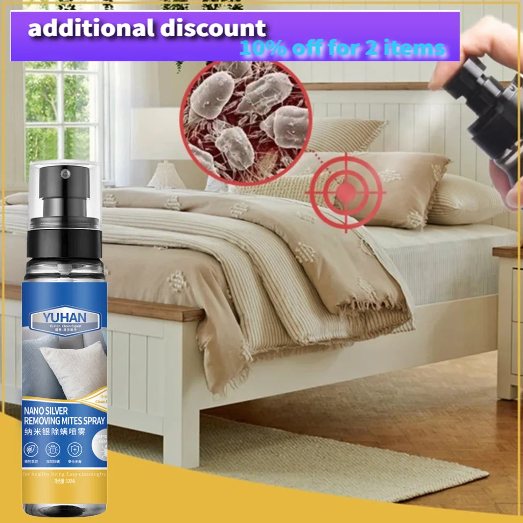 Лидер продаж! Спрей для удаления клещей 30 мл спрей против пыли кровати снятие