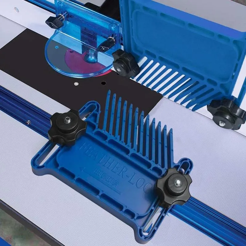 

Featherboard Durable Wedge-lock System Adjustable Wedge-lock Hardware Which Works In T-slots Or Miter Slots On Table Saws Band