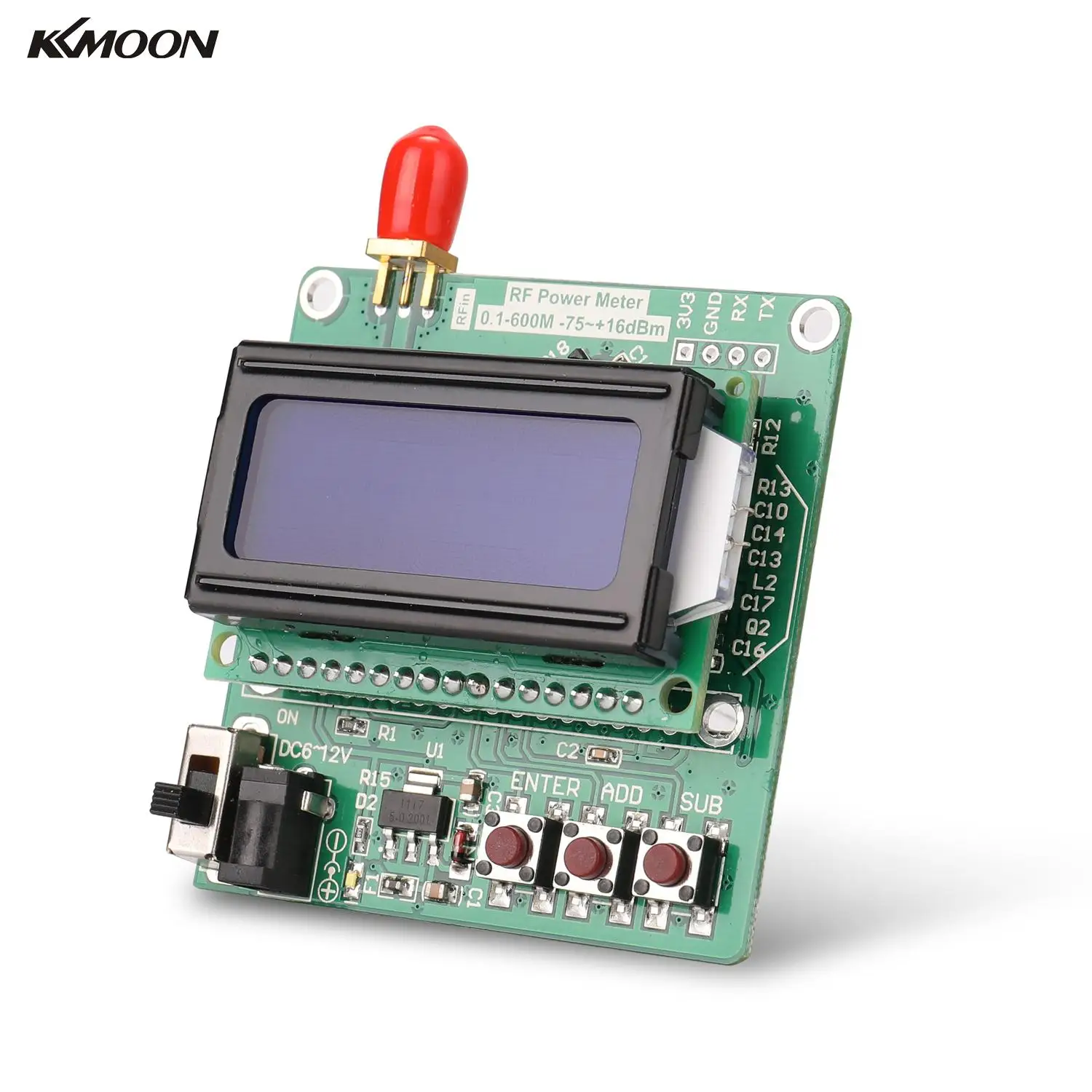 Портативный ЖК дисплей Подсветка цифровой Дисплей радиочастотный модуль