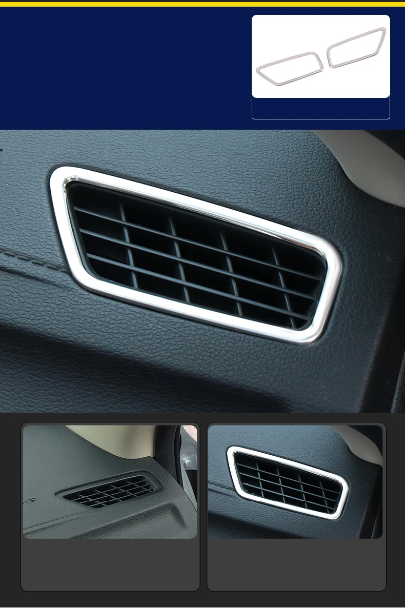 Lsrtw2017 для Geely Boyue Atlas Автомобильный Центральный контроль передач окна вентиляционные планки внутренние аксессуары