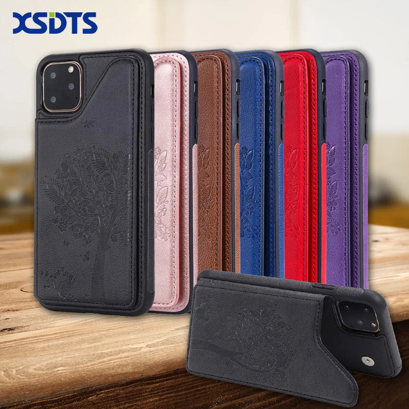 TPU Wallet Case For iPhone 11 Pro X XS XR Max 6 6s 7 8 Plus SE 2020 SE2 Luxury Designer Phone Cover With Card Pocket | Мобильные