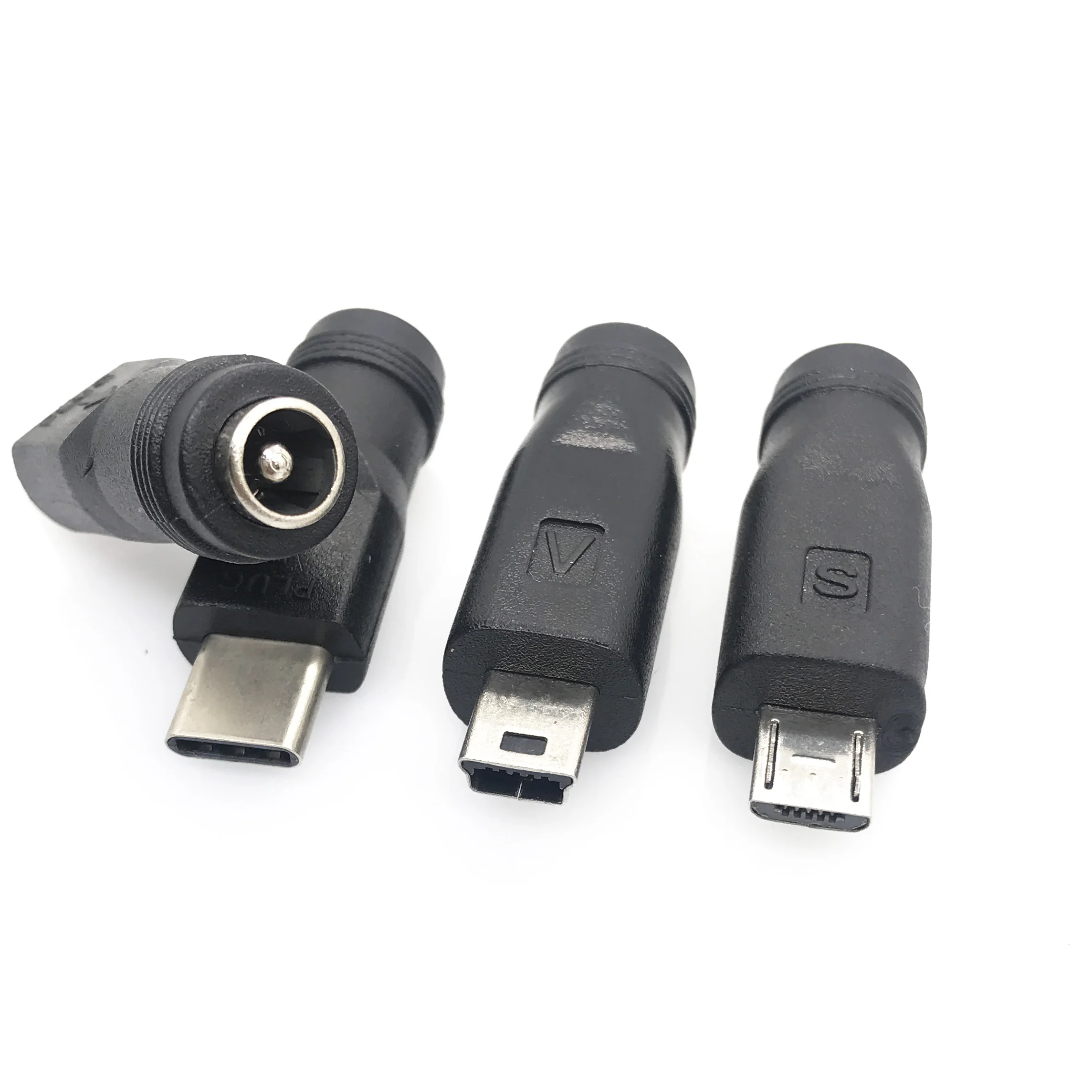 1 шт. 5 в постоянного тока 5*2 мм разъем питания USB 3 Type C USB-C Type-c * 2 мини-USB и Micro адаптер