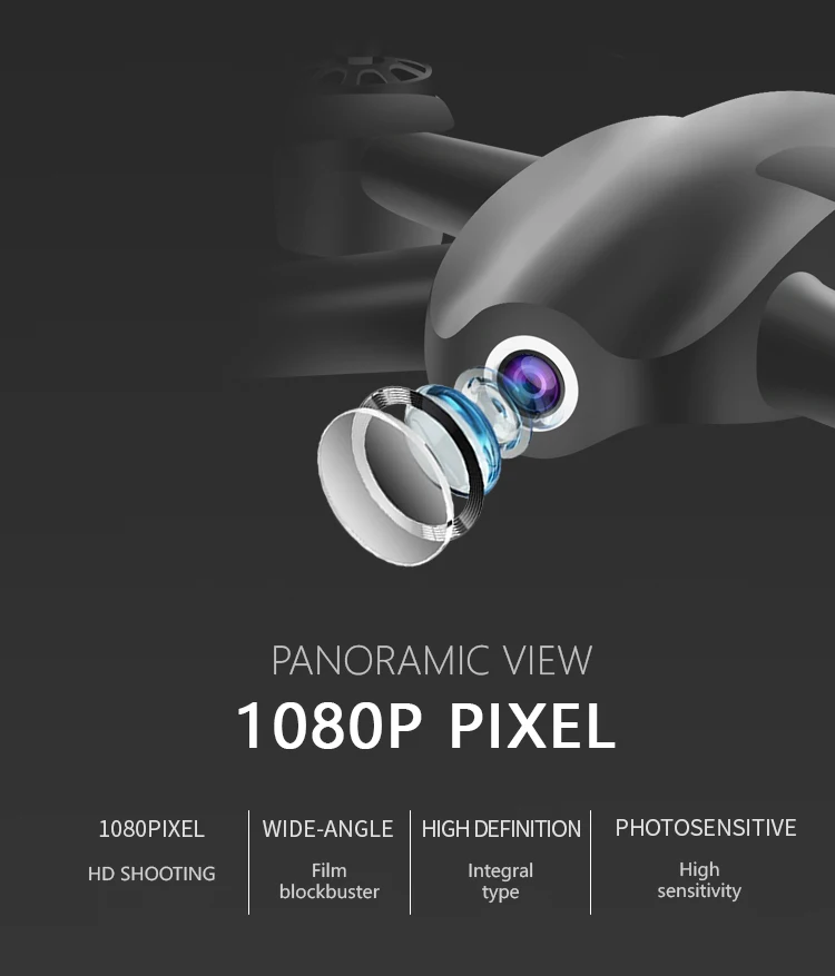 S165 Профессиональный WiFi FPV Дрон с двойной камерой 4K антенна видео широкоугольный оптический поток RC Квадрокоптер Вертолет игрушка E58 SG106