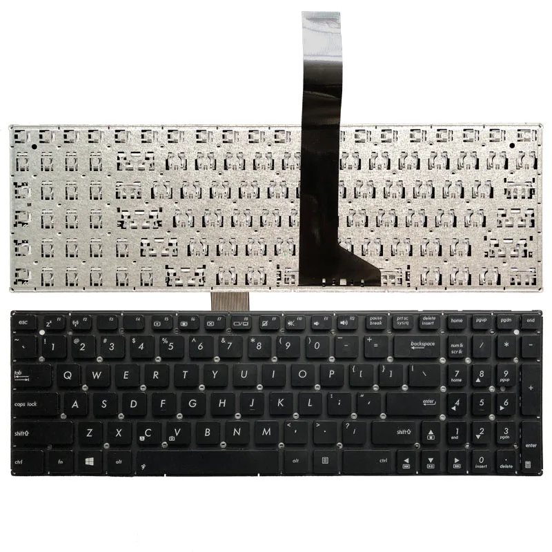 

US Laptop Keyboard For ASUS X550 X550LA X550LB X550LC X550LD X550LN X550VB X550VC X550VL English Black without frame