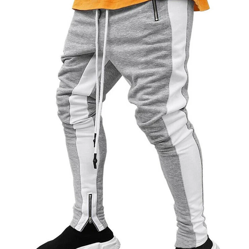 

2021 New Men Joggers Fashion Casual Daily Pencil Pants Fitness Sportswear Tracksuit Skinny Sweatpants Trousers Gyms Sports Pants