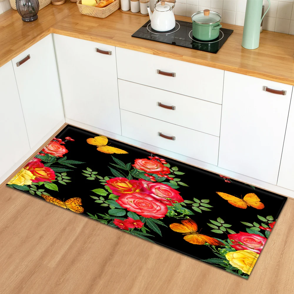 modern kitchen rug bedroom living room decoration carpet home hallway entrance doormat balcony bathroom anti slip long floor mat free global shipping