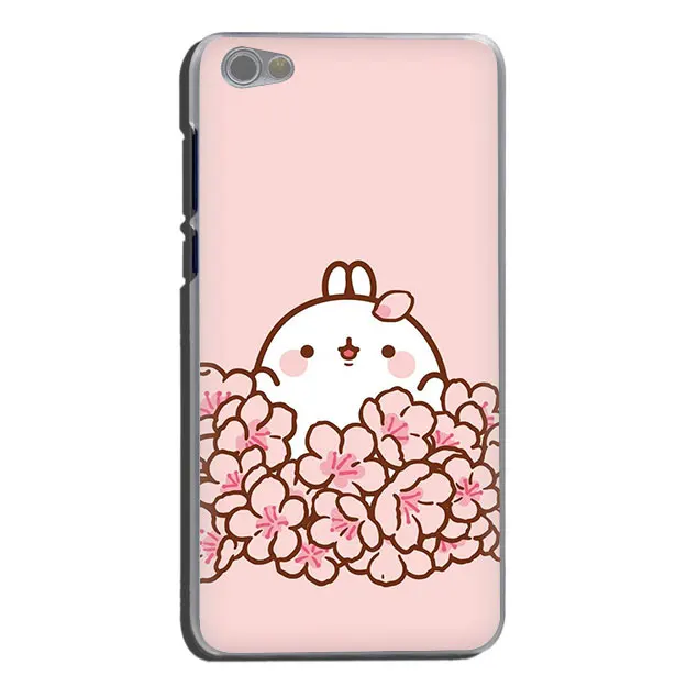 H5 EWAU kawaii чай с Molang кекс жесткий чехол для телефона для Xiaomi Redmi Note 4 4X5 6 7 8 pro 5A Prime - Цвет: H5