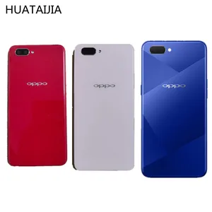 new battery case for oppo a5 ax5 screen frame oppoa5 middle frame back cover oppo ax5 front screen door housing rear free global shipping