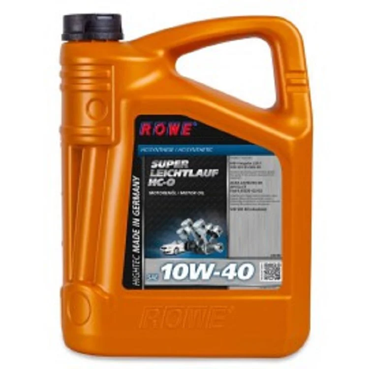 Моторное масло ROWE HIGHTEC SUPER LEICHTLAUF HC-O SAE 10W-40 4л | Автомобили и мотоциклы