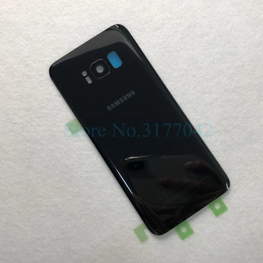 Для samsung Galaxy S8 plus S8+ G955 G955F S8 G950 G950F чехол из заднего стекла задняя крышка батарейного отсека Замена корпуса AAA+ качество