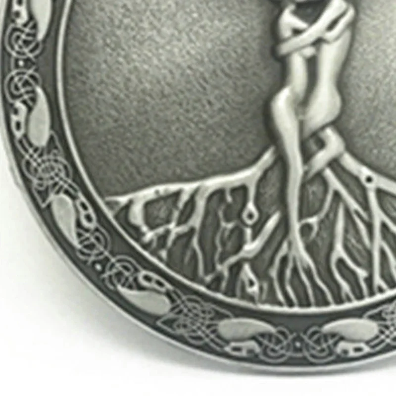 Женский новый дизайн пряжка для ремня с изображением дерева жизни мужчин