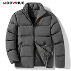 Мужская теплая куртка MOOWNUC, повседневная утепленная куртка, водонепроницаемая, осенне-зимняя, 2020