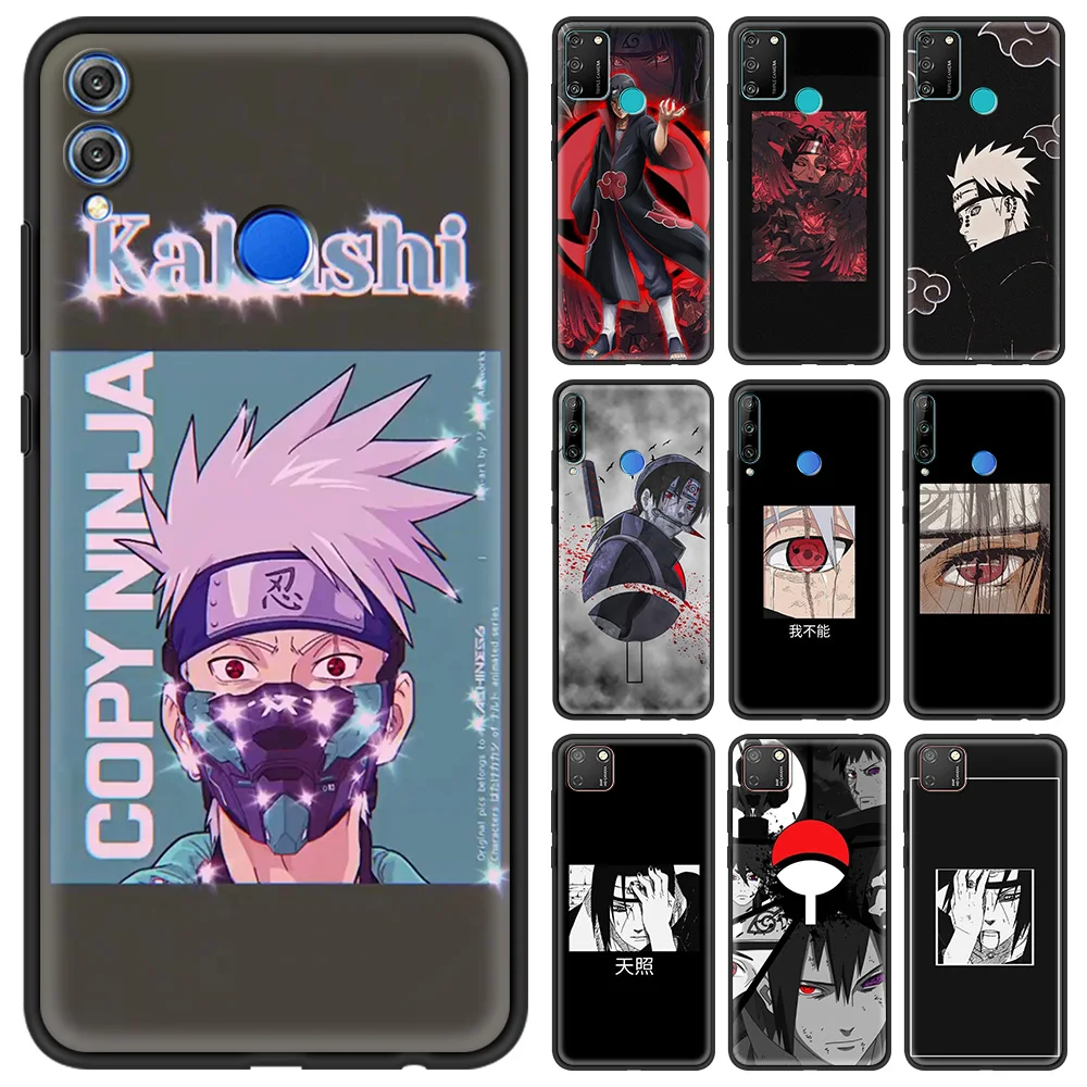 

Silicone TPU Cover for Honor 8X 9X Pro 10 20 30 Lite 9S 9C 9A 20E 20S(6.15) Play 9A Luxury Coque Case Anime Akatsuki