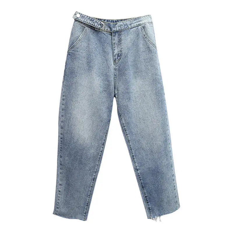 

5XL New High Waist Jeans Women Stretch Loose Plus Size Boyfriend Jeans Female Denim Pants Vintage Mom Jeans Trousers Women Q2644