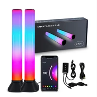 smart light bars rgb light bar with 46 scene modes and music modes bluetooth color light bar for tv pc backlights
