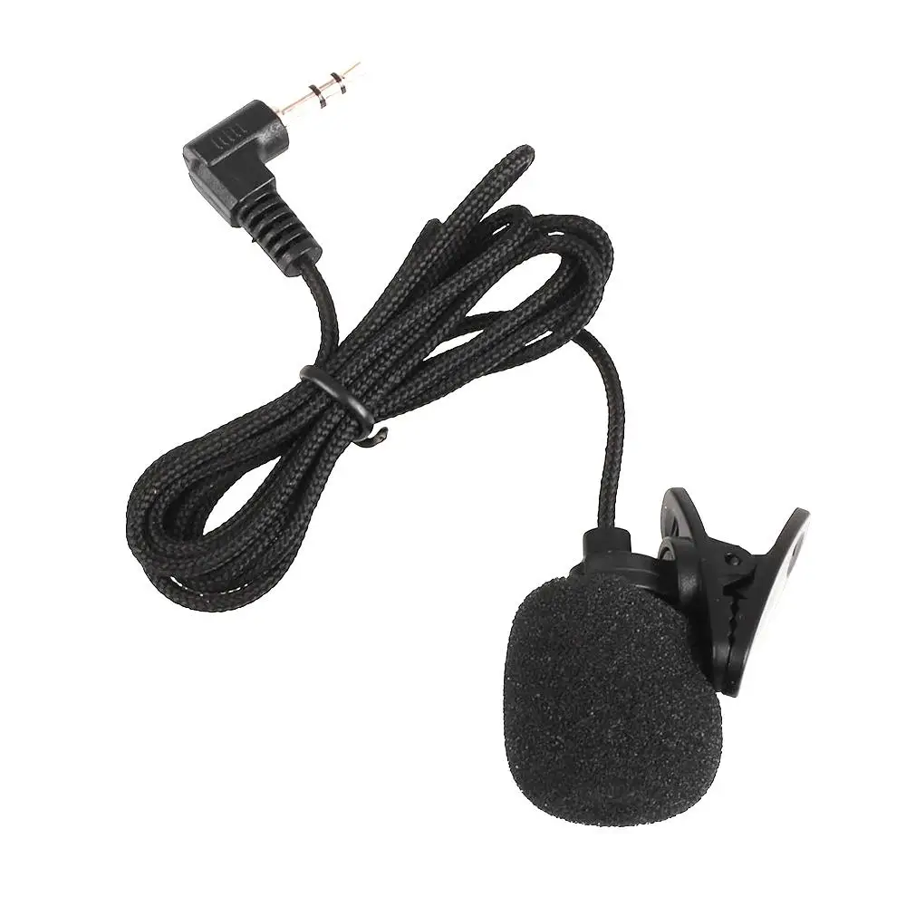 

Microphone Clip-On for SmartPhones 3.5mm Double Track Wired Wired Microphone Lapel Lapel Hands-Free