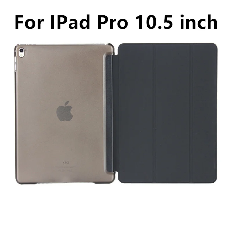 For ipad 10.5 black Роскошный противоударный кожаный чехол-подставка для планшета для Apple IPad Pro 9,7 дюйма IPad Pro 10,5 I Pad 5 6 Air 1 2 Coque - Цвет: For ipad 10.5 black