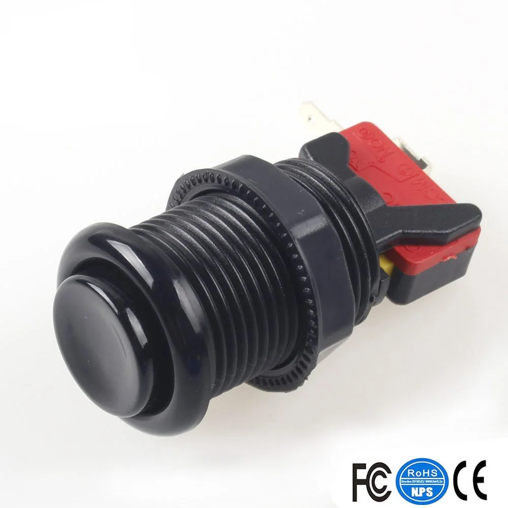 10 Pcs Happ Type Standard Arcade Push Buttons With Micro Switch For Raspberry Pi | Спорт и развлечения