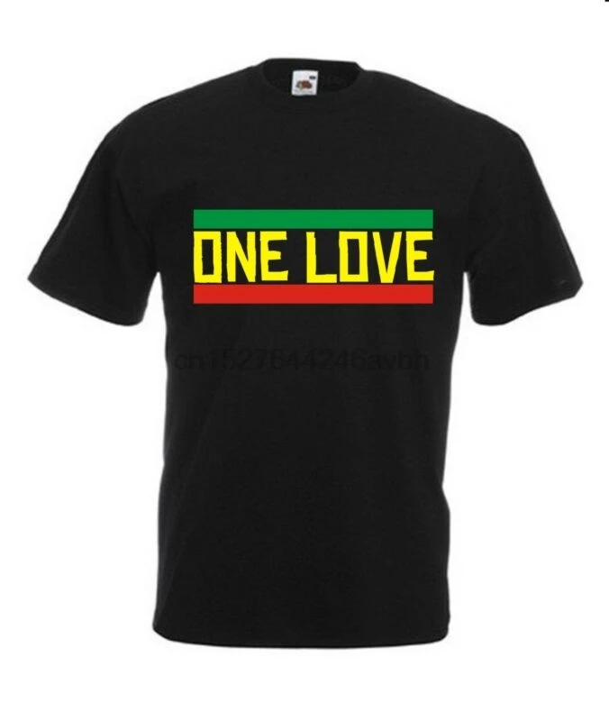 Футболка Groe S 4XL ONE LOVE регги Боб даб Rocksteady Rastafari| |