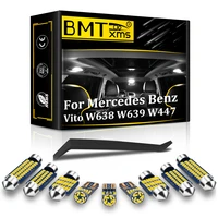 bmtxms interior lamp led canbus for mercedes benz viano vito w638 w639 w447 1996 2012 2013 2014 2015 2016 2017 2018 accessories