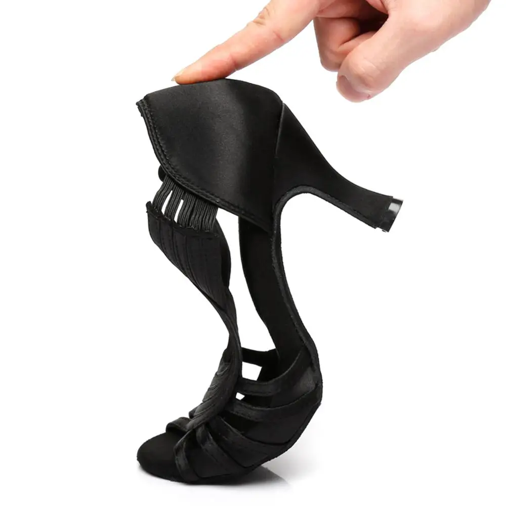 Женская танцевальная обувь для латинских танцев Обувь бальных Профессиональная