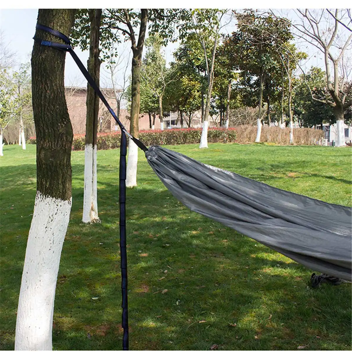 

2Pcs 200cm Hammock Strap Outdoor camping Hammock Swing Straps rope 600kg high strength load-bearing strap hammock rope