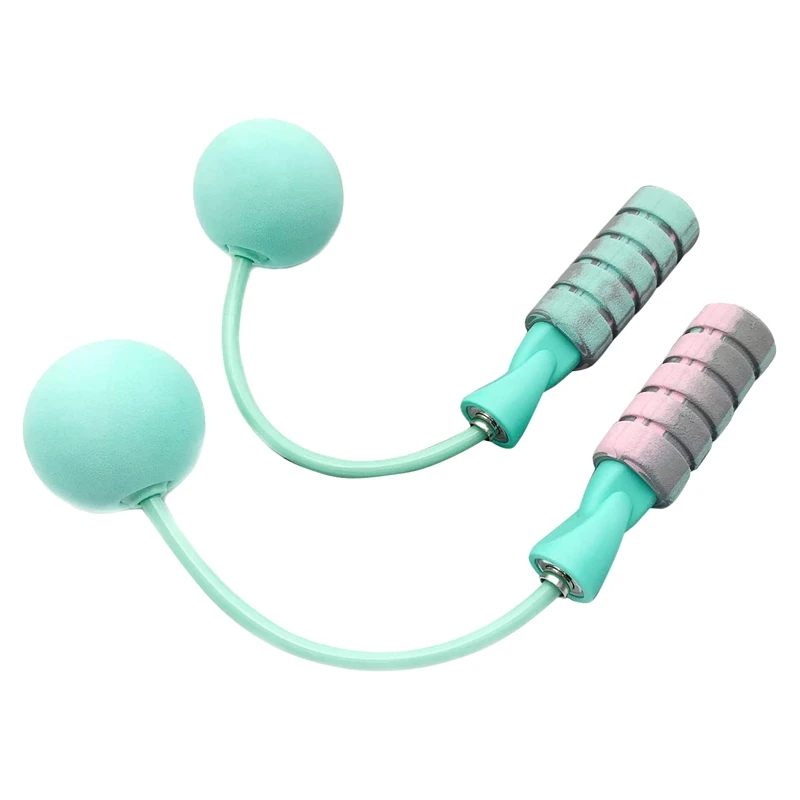 

Новая Скакалка подходит для занятий спортом в помещении и на открытом воздухе, бокса, тренировок по MMA, фитнеса, мужчин, женщин, детей (мятно-з...