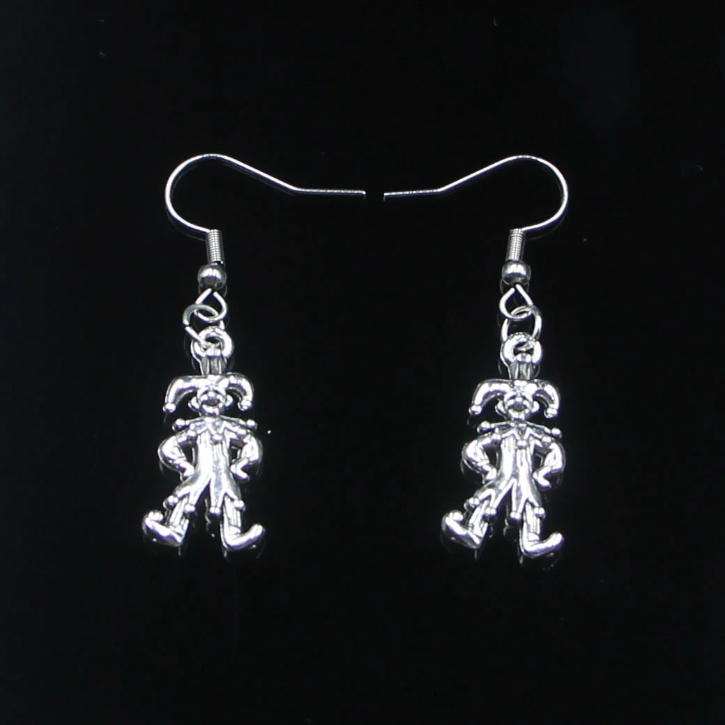 Серьги-подвески женские из нержавеющей стали 25 х12 мм