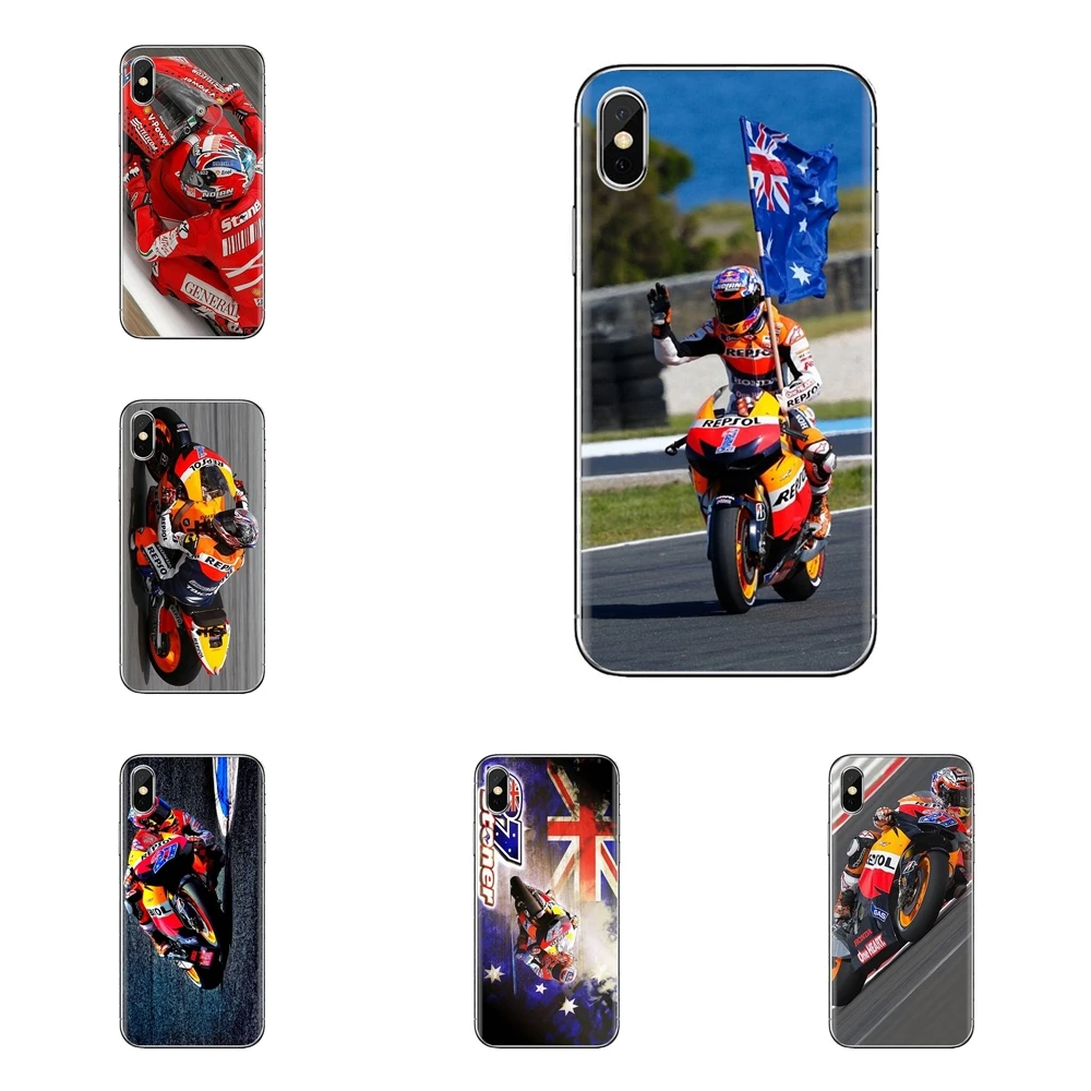 Phone Housing Case For LG G3 G4 Mini G5 G6 G7 Q6 Q7 Q8 Q9 V10 V20 V30 X Power 2 3 K10 K4 K8 2017 Casey Stoner motorcycle scooter |