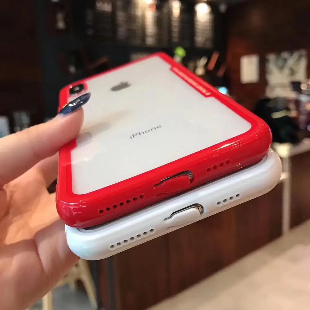 200PCS Clear 4 colors Case For i Phone 11 pro max for S amsung S10 plus A50 A70 Huawe P30 Xia omi Note8 |