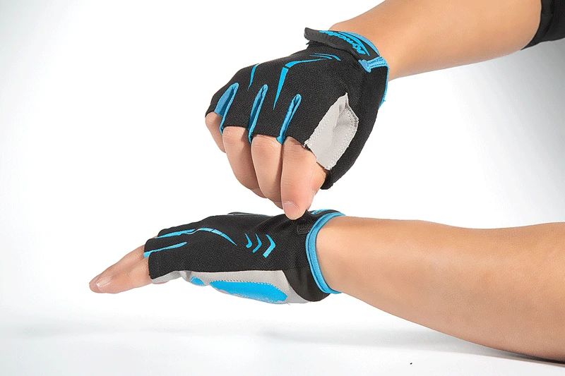 Перчатки на полпальца для мужчин и женщин уличные спортивные митенки велоспорта