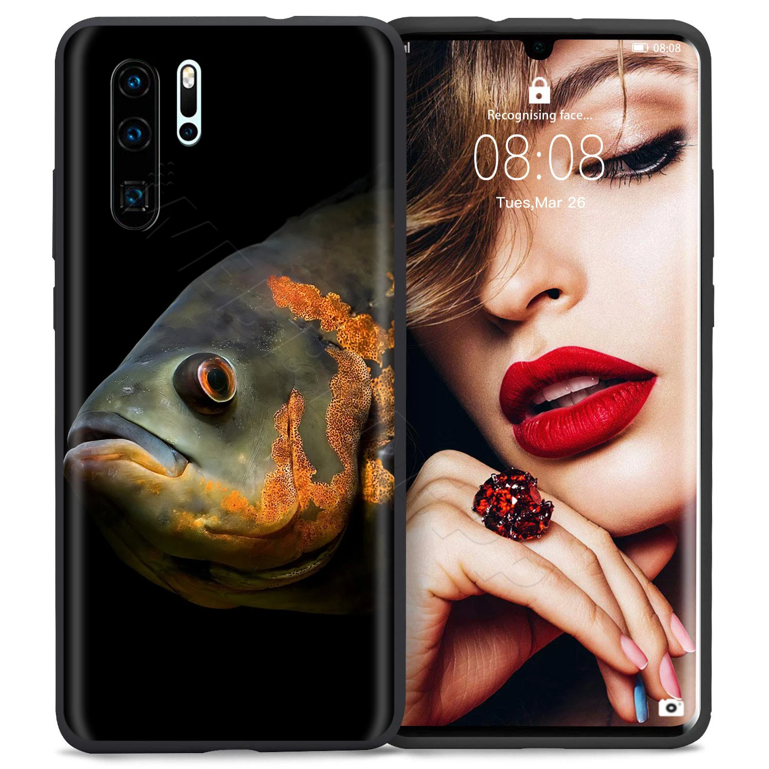 Webbedepp Карп Рыбалка чехол для Huawei P8 P9 P10 P20 P30 Lite Pro P Smart Z Мини - Цвет: 8