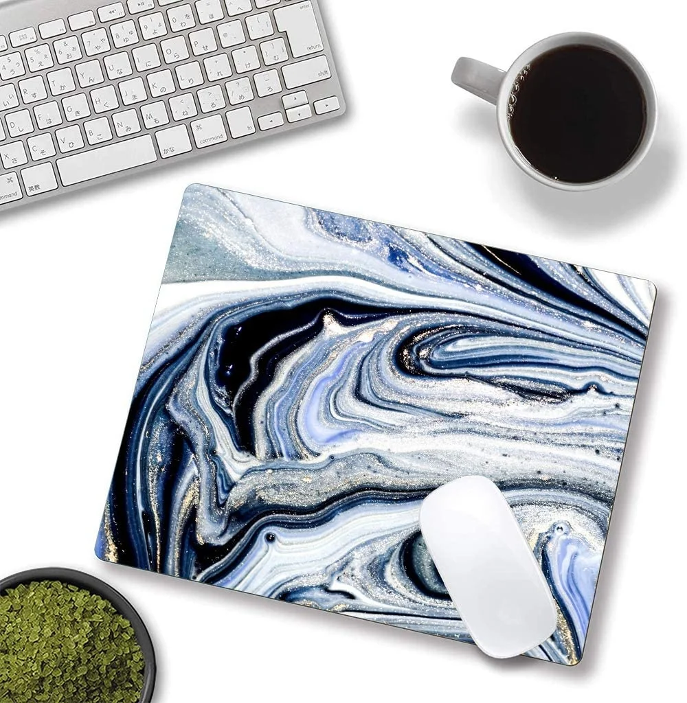 

Mouse Pad Small Size Hot Sell MousePads Anti-slip Natural Rubber Anime Art Kawaii Marbling Office Decoration Carpet Keyboard Pad