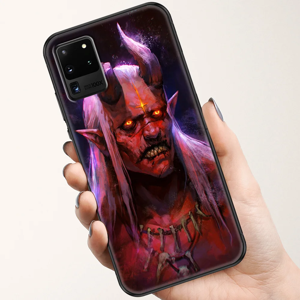 Чехол для Samsung Galaxy Note 4 8 9 10 20 S8 S9 S10 S10E S20 Plus UITRA с японской маской |