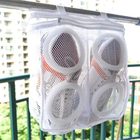 nylon mesh washing bags lazy laundry shoes bags storage organizer dirty clothes lingerie washing bag basket household clean