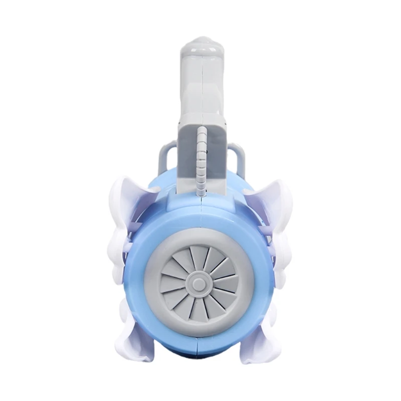 

1PC Outdoor Toy for Kid Toddler Automatic Outdoor Bubble Maker Angle Gatling Bubble Toy Bubble Blowing Luminous Toy