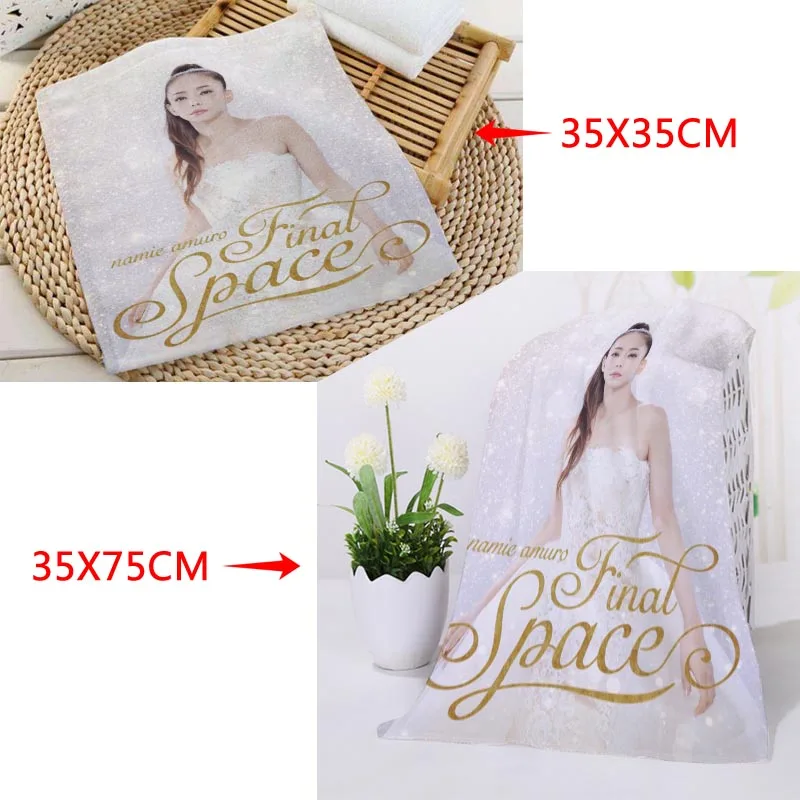 Полотенце для лица с рисунком прямоугольные полотенца из микрофибры Размеры 35x35